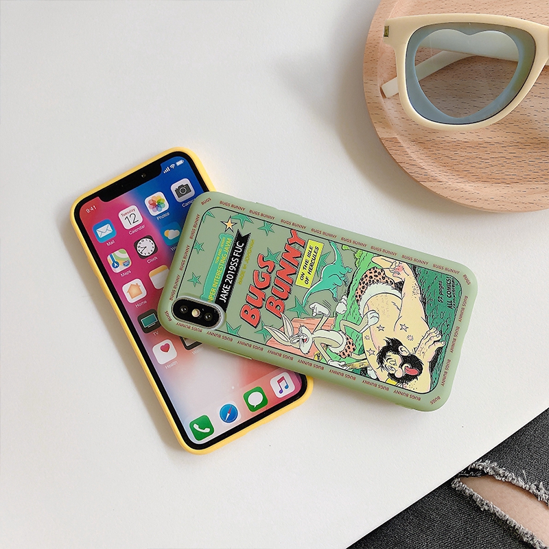 Casing Soft Case TPU Untuk iPhone X / Xs max / 11 Pro max / 6 / 7 / 8 / 6s Plus