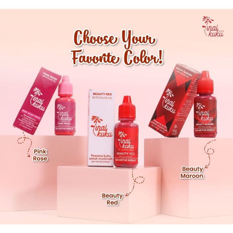 [SIAP KIRIM] INAI KUKU MUSLIMAH / KUTEK INAI KUKU HALAL / KUTEK HALAL / INAI KUKU