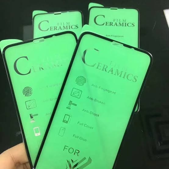 REALME C11 2021 C21Y C21 Y C25 C25S C25Y C21 C20 ANTI GORES CERAMIC LENTUR CLEAR, ANTI PECAH BAHAN BUKAN KACA TEMPRED PELINDUNG LAYAR