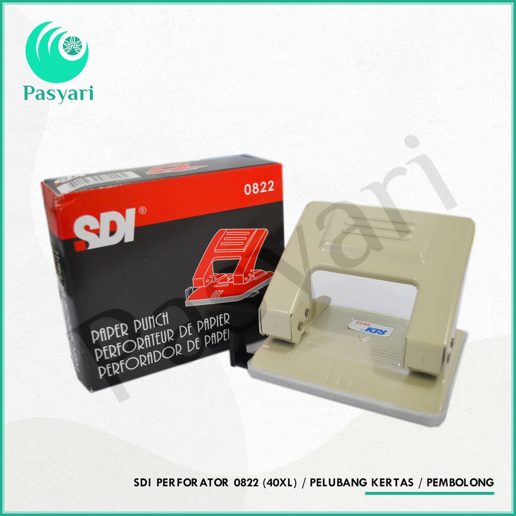 

Sdi Perforator 0822 (40xl) / Pelubang Kertas / Pembolong