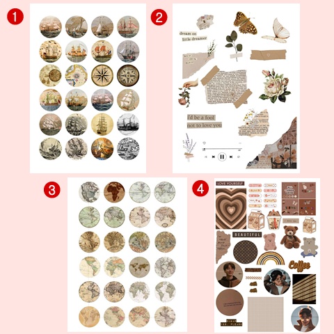 

STICKER SCRAP BOOK / JOURNAL