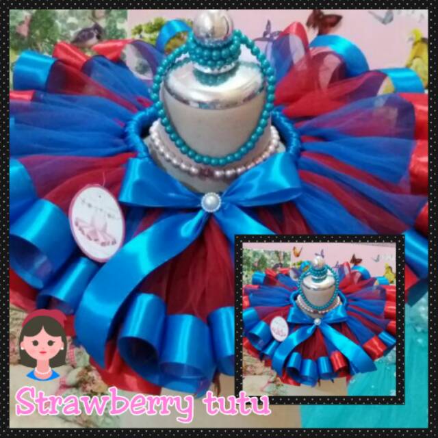 Rok tutu ribbon wonder woman
