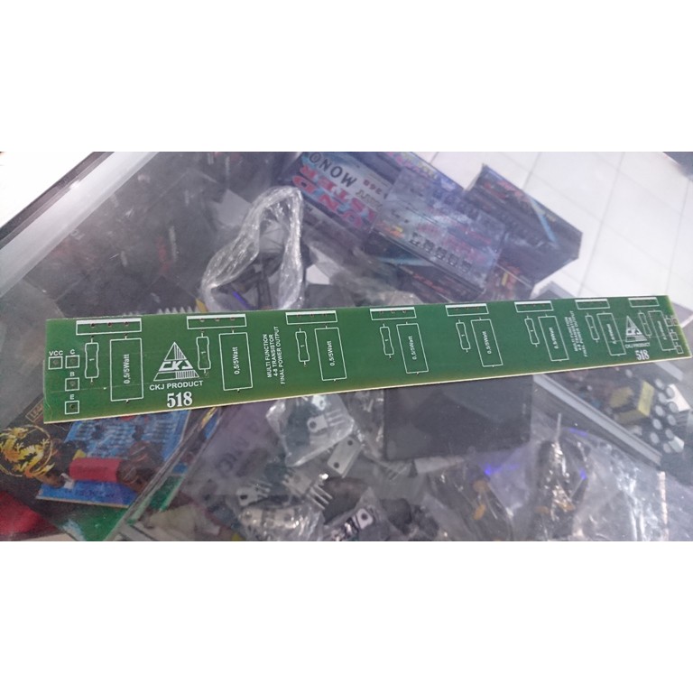PCB TR FINAL 8 BIJI TRANSISTOR 30X4CM