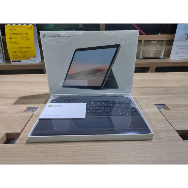 Microsoft Surface Go2 Pentium Gold 4425 4GB 64SSD W10 + Keyboard