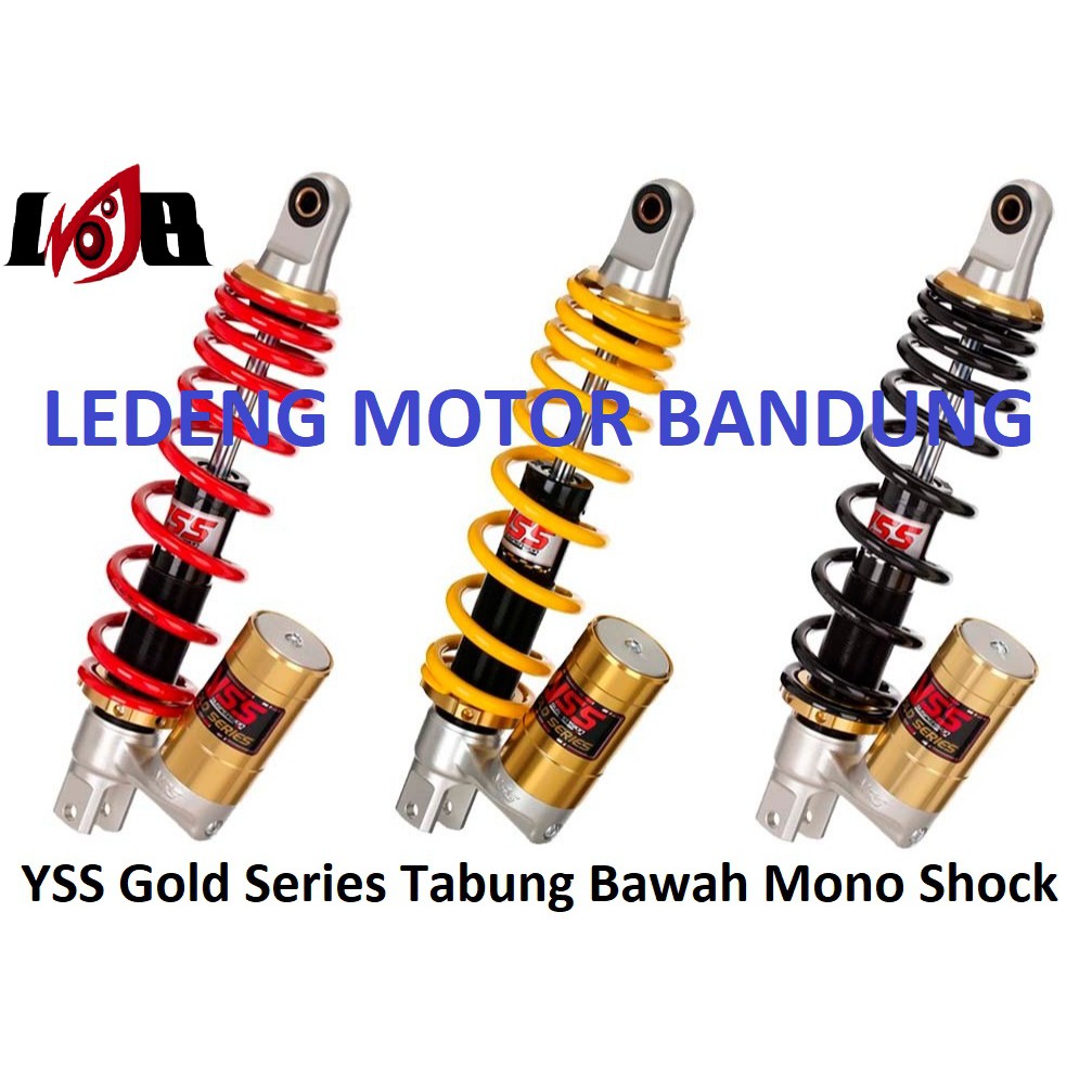 YSS Gold Series Tabung Bawah Mono Shock Honda Beat Vario Scoopy Spacy Shockbreaker 330mm