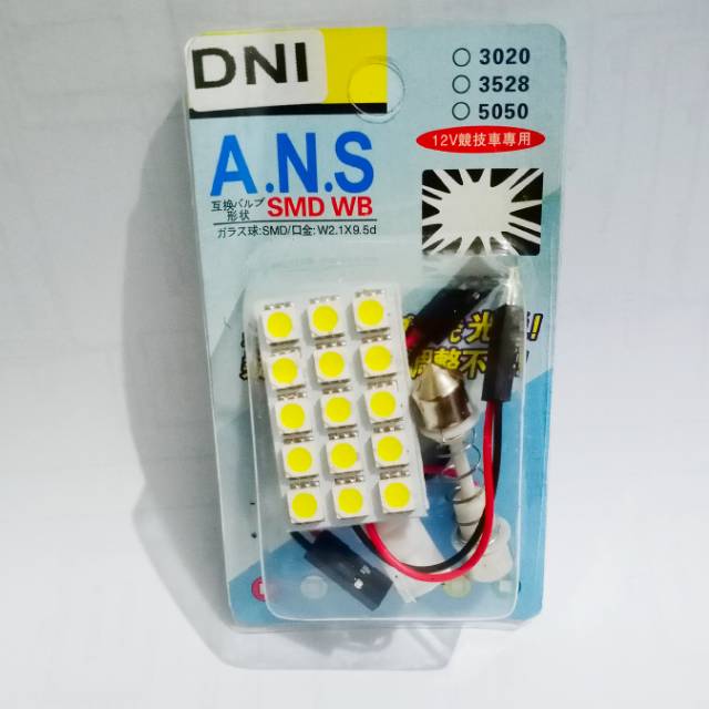 Lampu led plafon mobil universal