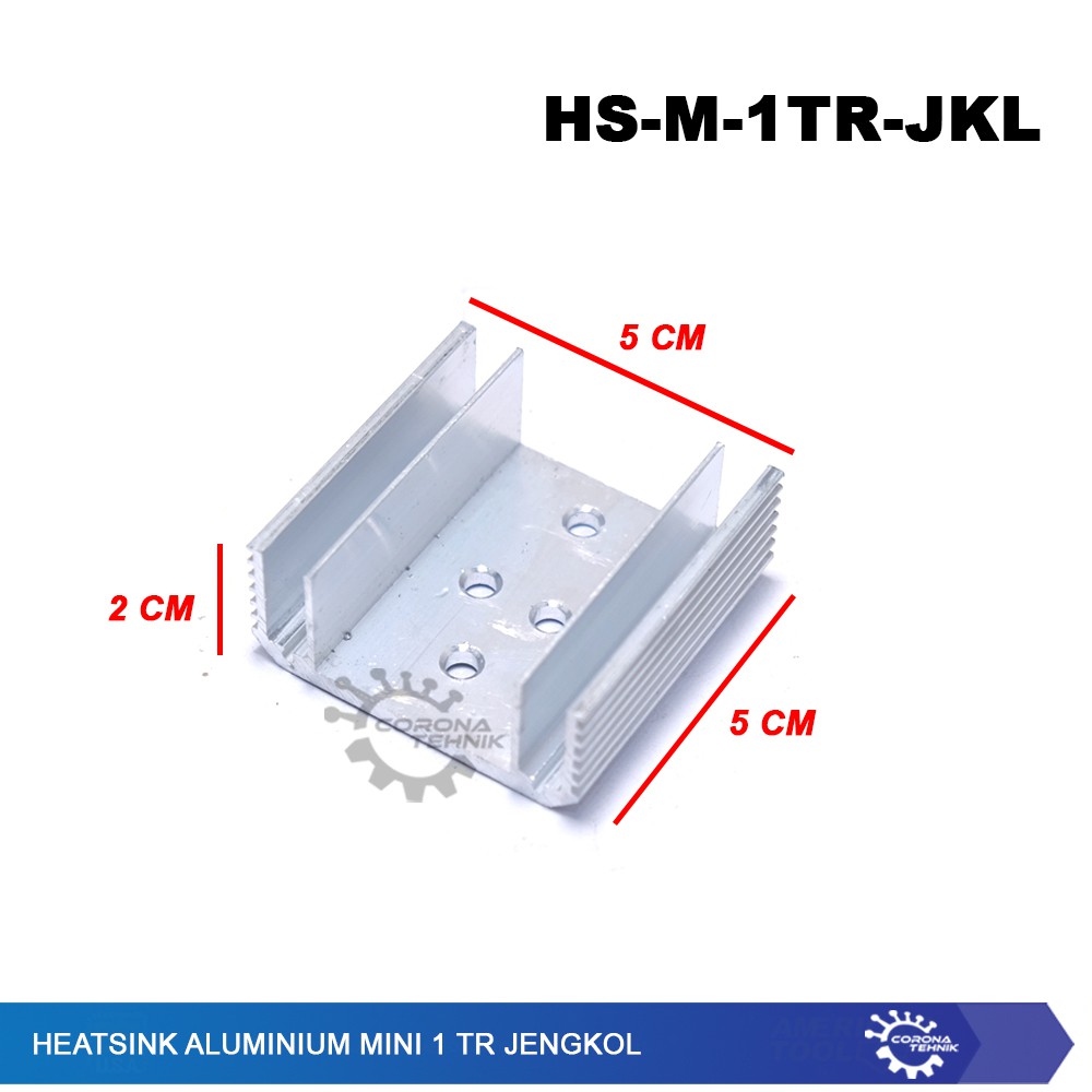 Heatsink Mini 1TR Jengkol alumunium