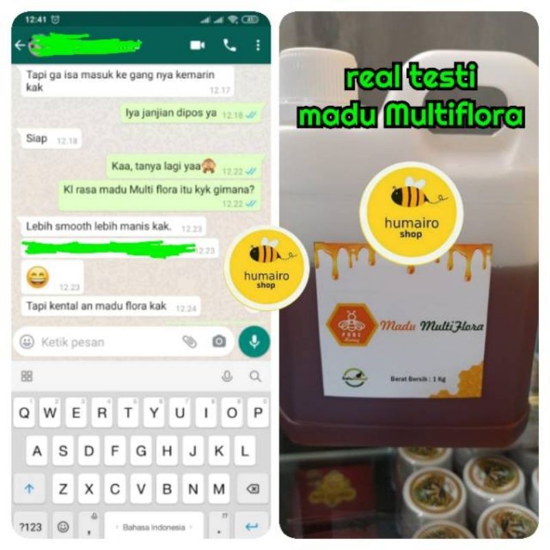 

Madu Hutan Multiflora 500gr, Setengah kilogram