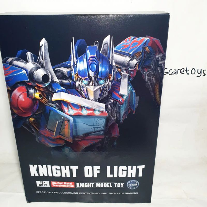 BMB Transformers Optimus Prime God of War Knight of Light LS 03 KM01