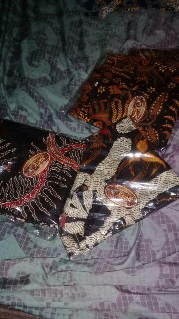 Kemeja Batik Lengan Panjang 021 Risna Batik Hrb026 Hem Batik Murah Seno Sogan Bakung Padi Manggar