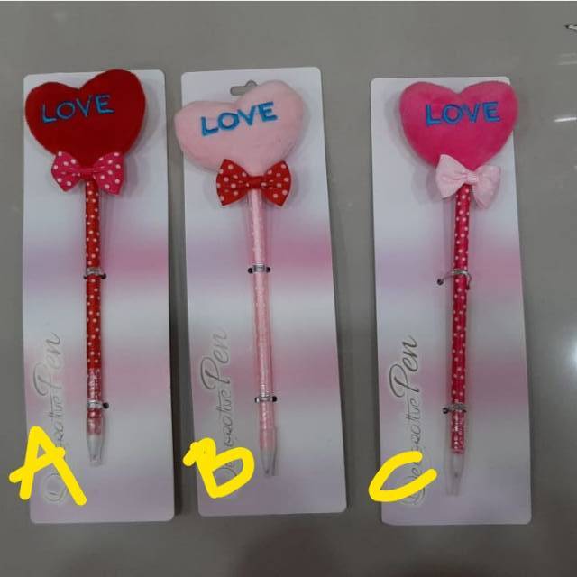 

Pulpen LOVE / Pulpen Lucu / Pulpen Unik / Kado Valentine