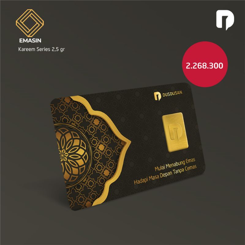 Logam Mulia 2,5gram Dusdusan