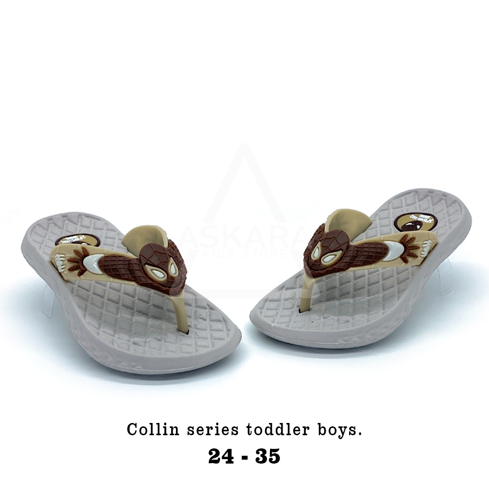 Sandal Anak Laki-laki AKS Collin Jepit Spider Keren