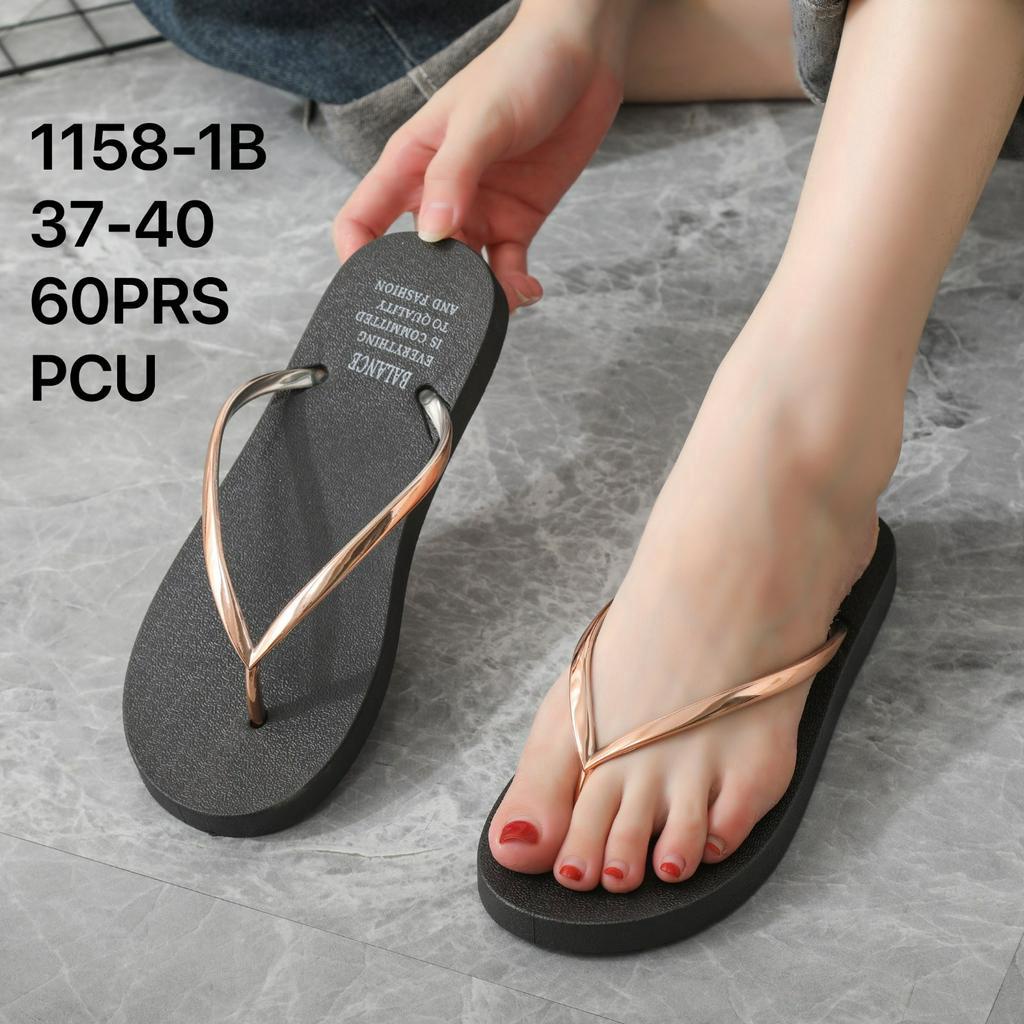 Sendal Jepit Balance 1158 1B Sandal Jepit Wanita Rubber Jelly Original Kualitas Import Nyaman Empuk Awet