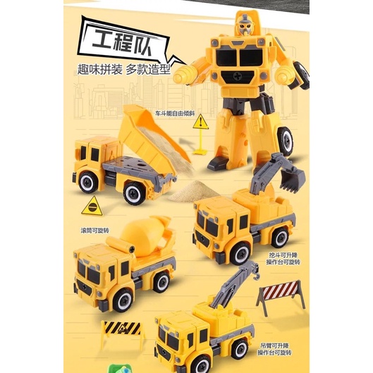 Robot Transform jadi Truk / Robot Transformer