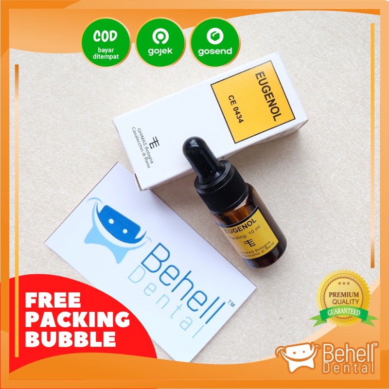 EUGENOL OBAT PENAHAN PEREDA PENGHILANG NYERI SAKIT GIGI BERLUBANG BOLONG / Dental Ghimas Minyak Cengkeh 10ml 10 ml / Anti Sakit ORI ORIGINAL