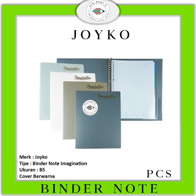 

Joyko Binder File Note B5 Full Warna Imagination