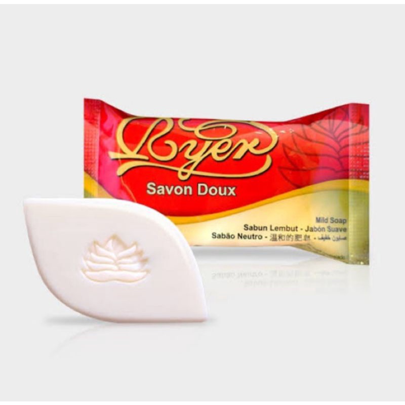 Sabun hotel ryer savon doux/sabun mandi 15gr