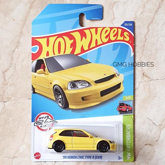 F22 '99 HONDA CIVIC TYPE R EK9 HW HATCHBACKS HOTWHEELS HOT WHEELS