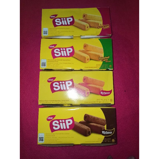 

Siip Nabati 100gr isi 20 bungkus @5gr