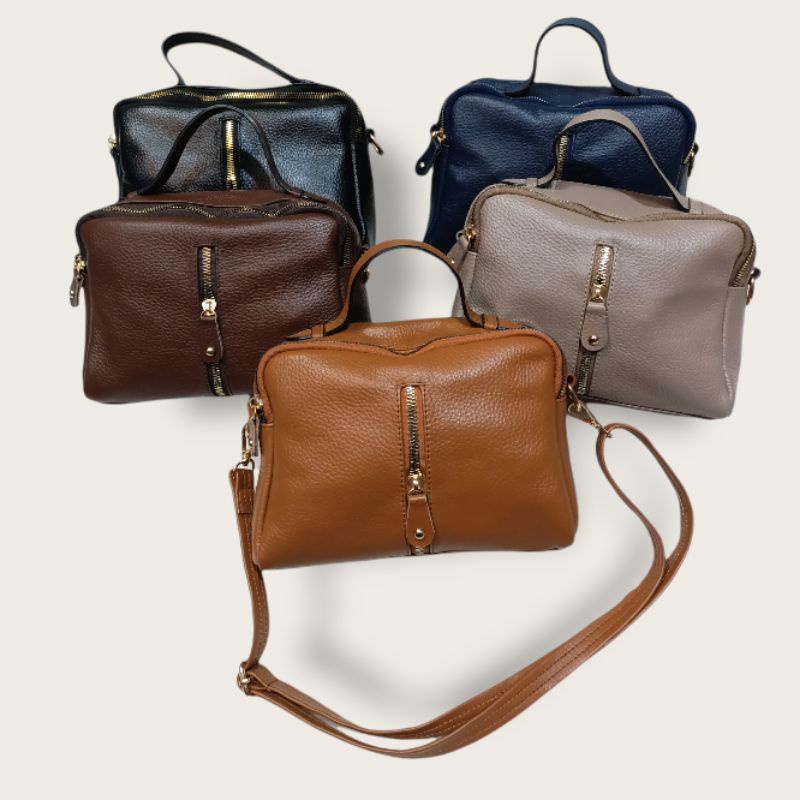 Tas Slempang wanita 100% original kulit tas kulit mini tas kulit asli