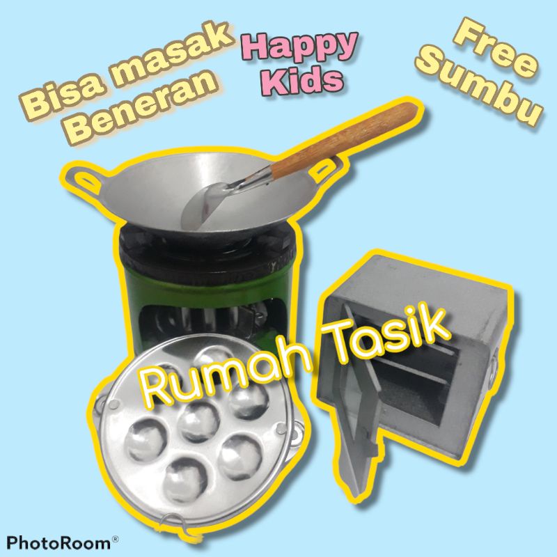 Mainan Masak Masakan Paket Basik Murah Promo Rumah Tasik