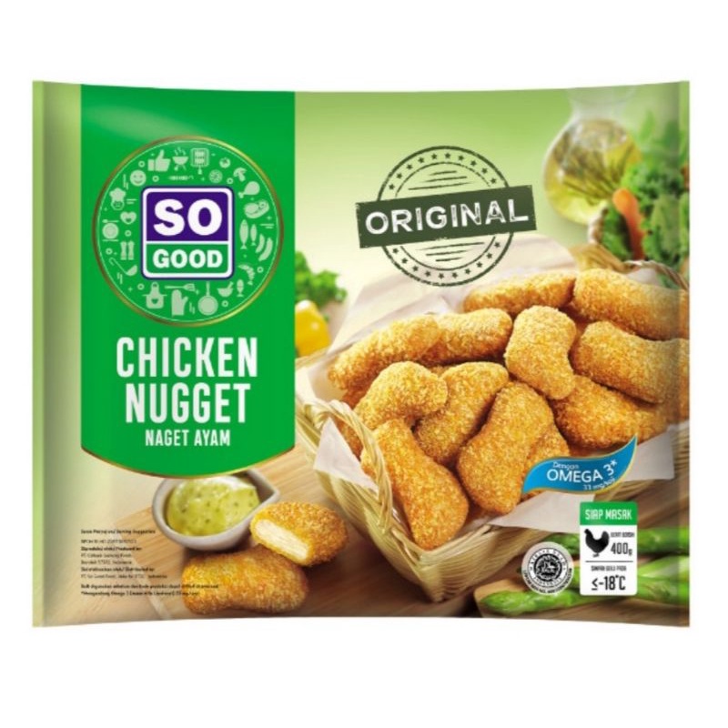 

So Good Chicken Nugget Original 400gr