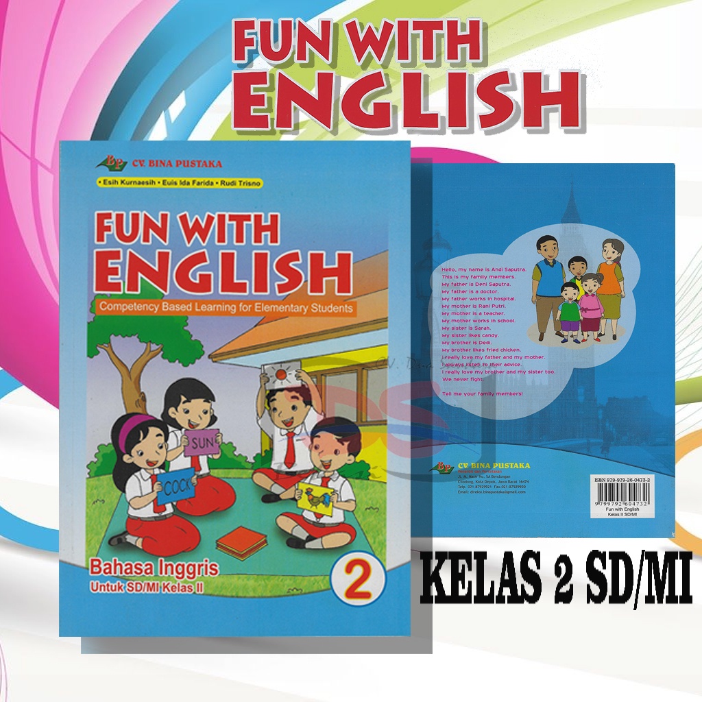 Fun With English Buku Bahasa Inggris SD/MI-Kelas 2 SD/MI