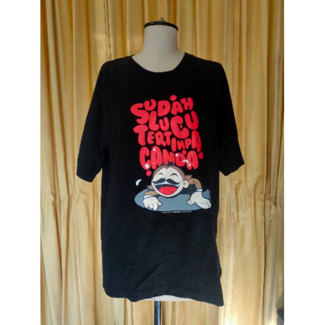 Baju Kaos Dagadu Jogja Original size XL second bekas preloved