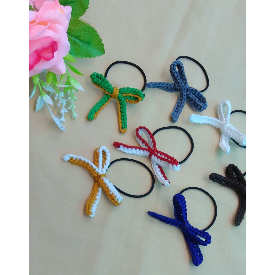 IKAT RAMBUT KOREA KARAKTER  / GELANG KARET LUCU