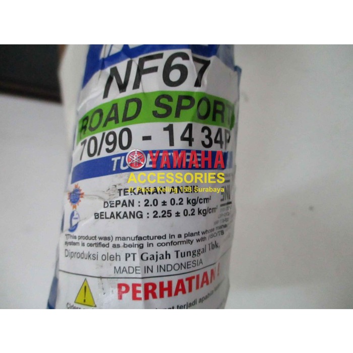 BAN LUAR DEPAN NF 59 IRC 14 70-90