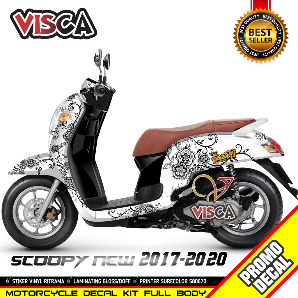 Decal Scoopy New 2018 2019 2020 Full Body Stiker Scoopy New 2018 2019 2020 Full Body Striping Scoopy
