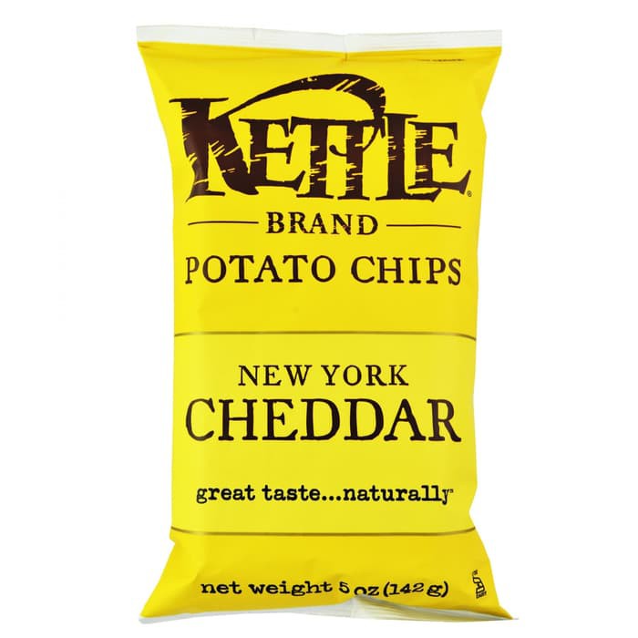 

#HANDCARRY Kettle Chips New York Cheddar With Herb 142g - UFOHCR1477