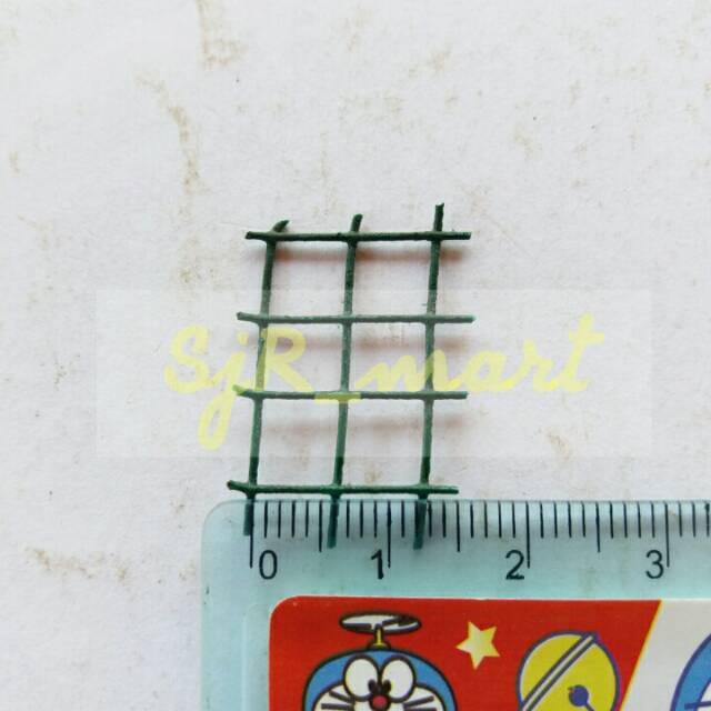 KAWAT AYAKAN KAWAT LOKET 1/4 Inch 6 Mm Per 1 Meter HIJAU / Kawat Kandang Ayam Kandang Burung