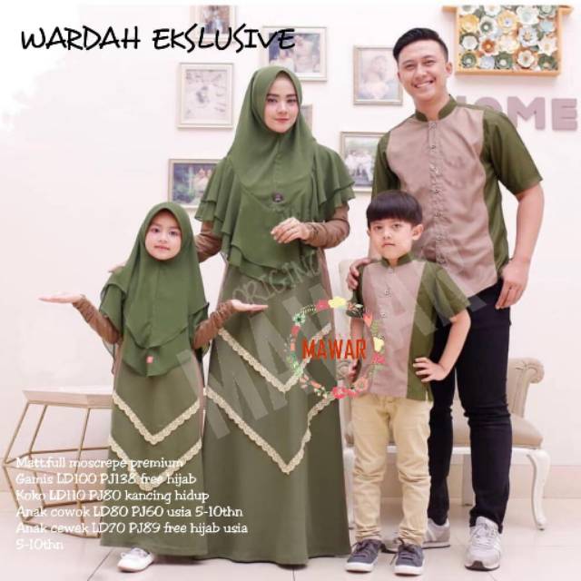 Wardah Family couple