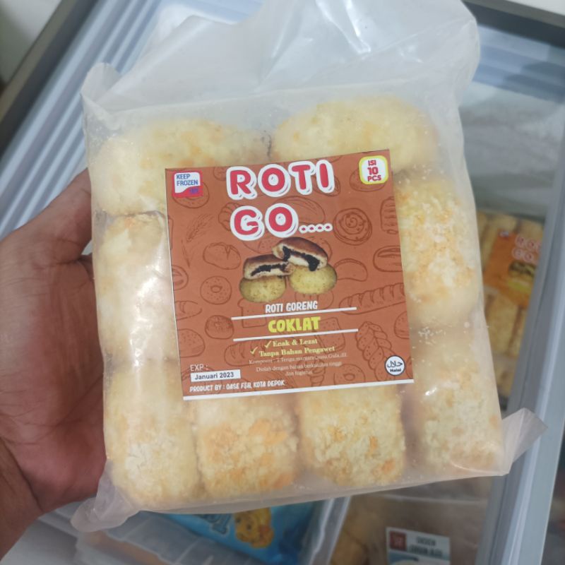 

Roti Go Coklat isi 10