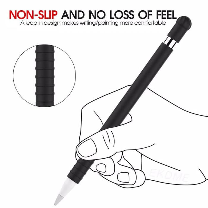 TBI Soft Silicon Case For Apple Pencil 1 Stylus Pen Protective Cover Pouch