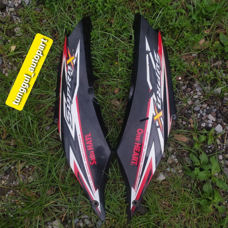Cover body belakang Honda Supra X 125 Fi original copotan motor