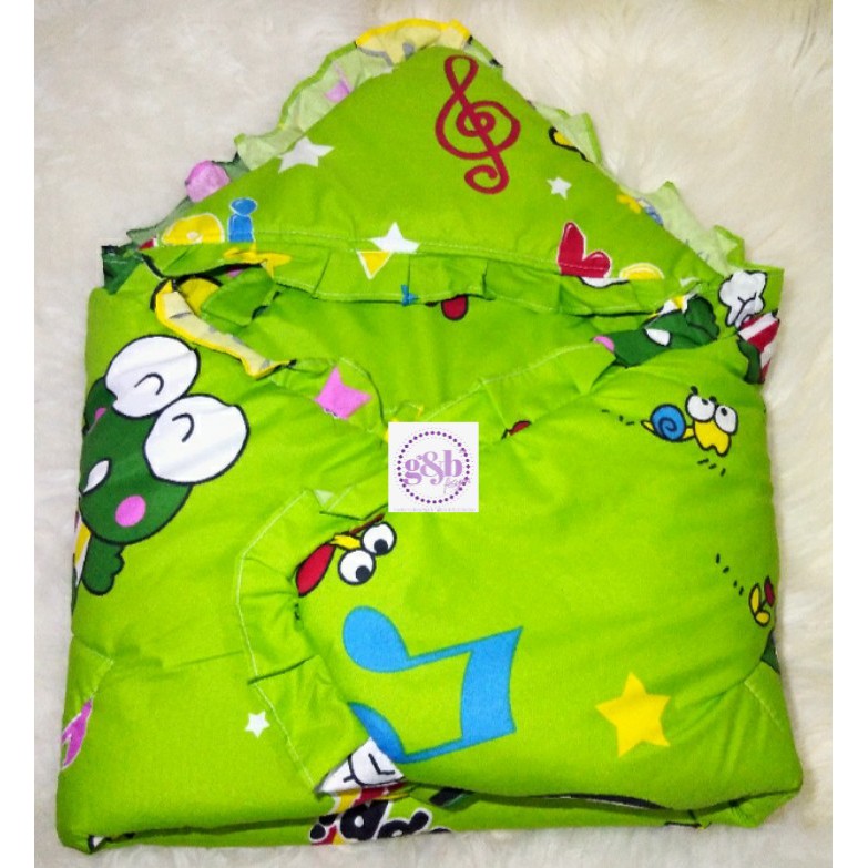 SELIMUT TOPI BABY / SELIMUT TOPI BAYI / HOODIE BLANKET BABY TERMURAH