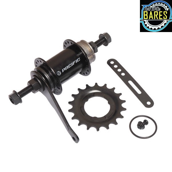 Hub Rem Torpedo Belakang Sepeda Pacific SP-B403 BK Lubang 36 / Bos Pelor Coaster Brake