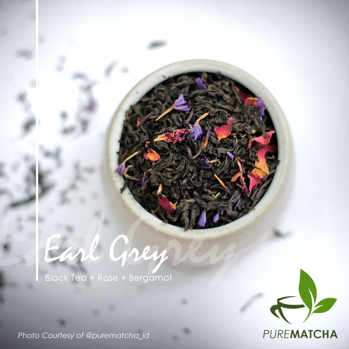 

Artisan Cafe Tea Earl Grey 50gr Teh Indonesian Black Tea Rose Bergamot