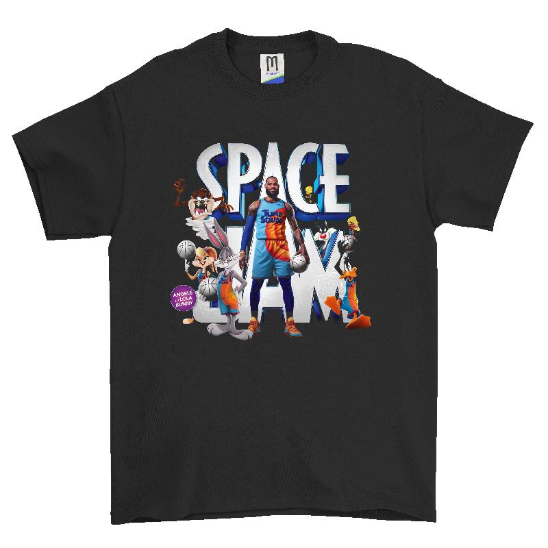kaos tshirt movie space jam