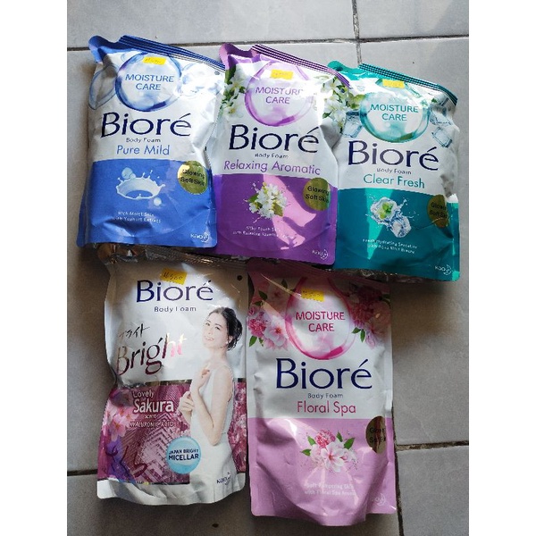 Biore body foam