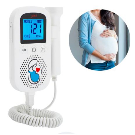 BERGARANSI Fetal Doppler LCD Murah Alat Pendeteksi Jantung Janin Bayi