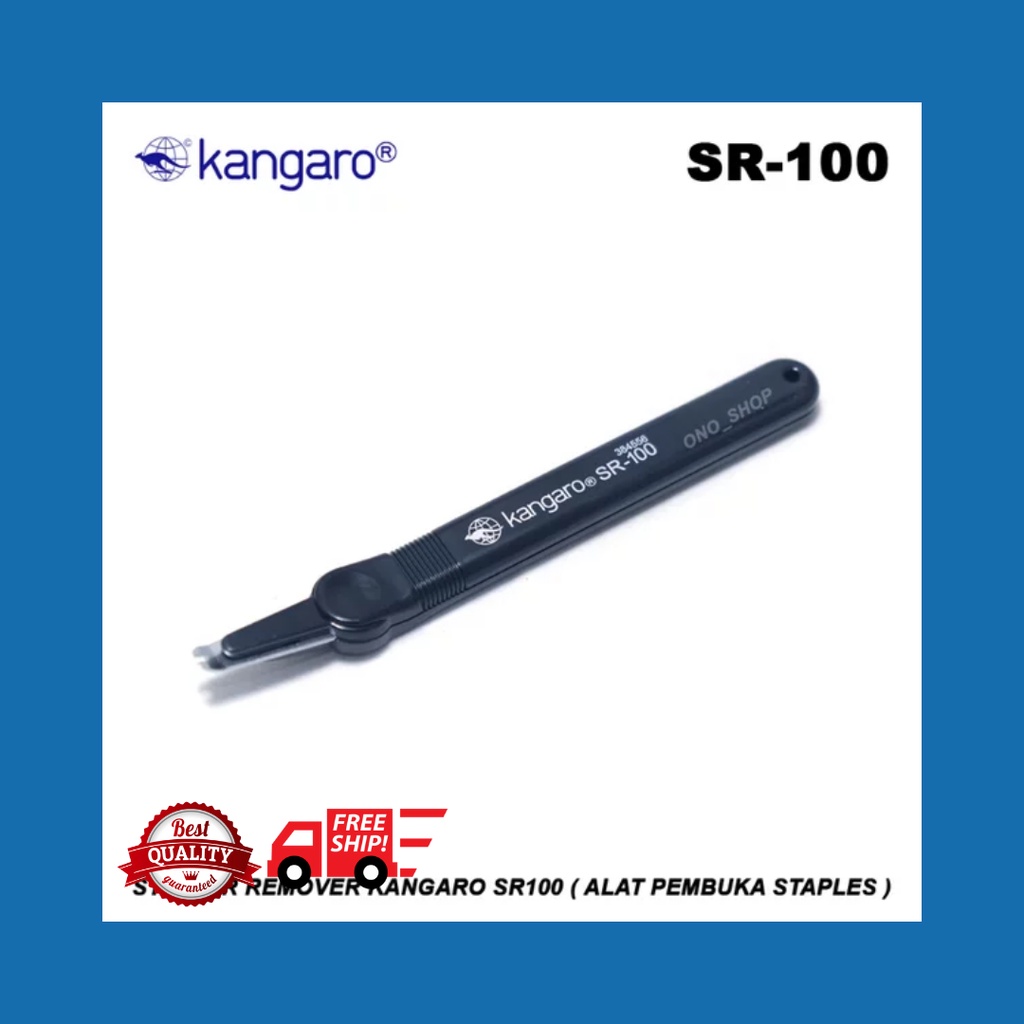 

Stapler Remover Kangaro SR100 ( Alat Pembuka Staples )