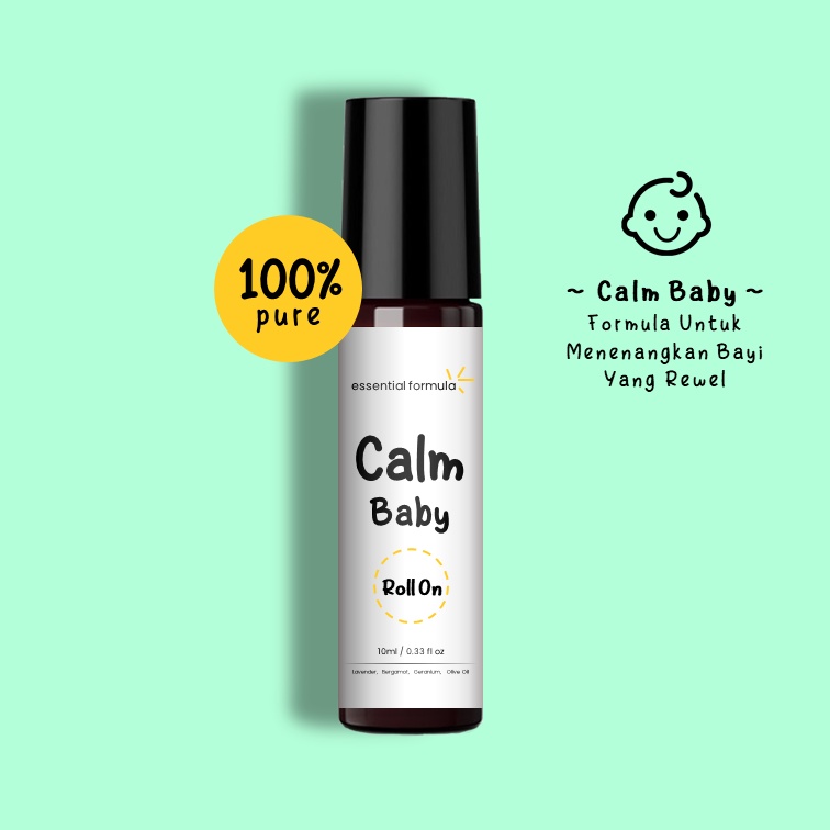 10ml Calm Baby Essential Oil Roll On Untuk Menenangkan Bayi