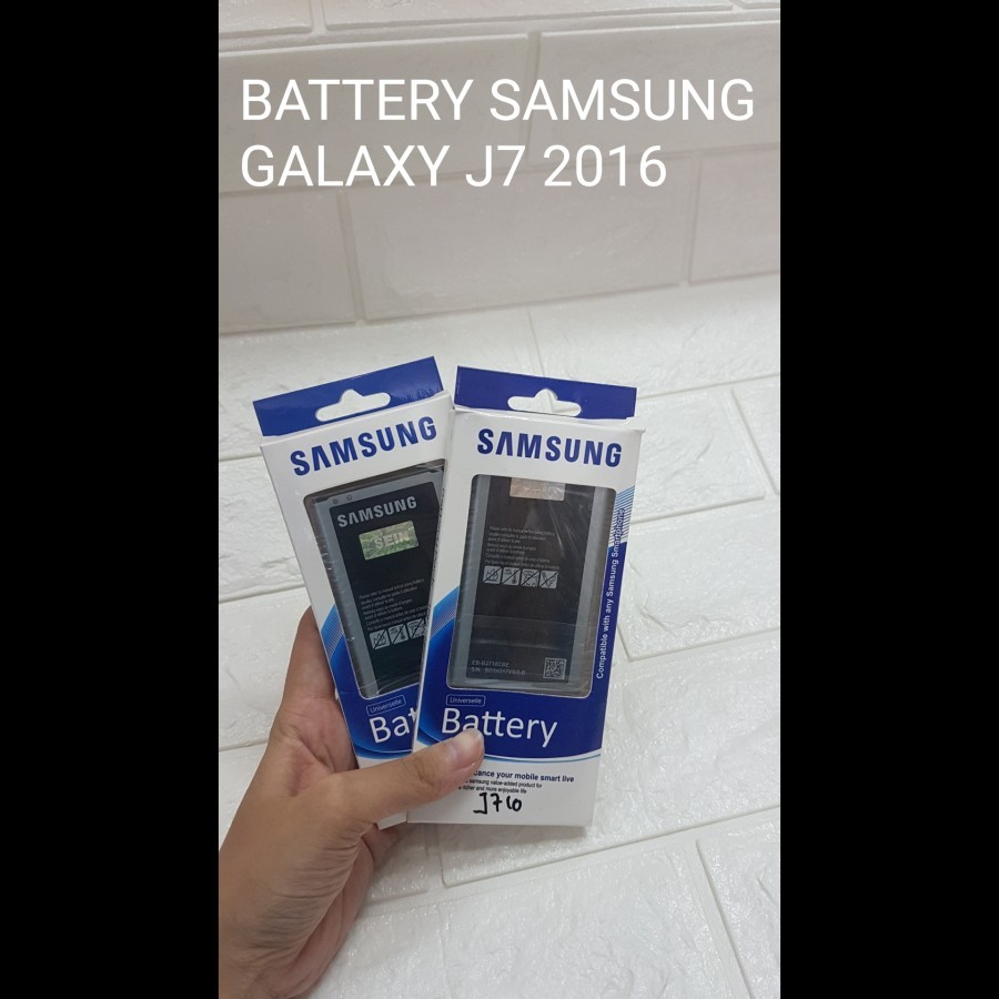 Batre Baterai Battery Samsung Galaxy J7 2016 Original Oem 100%