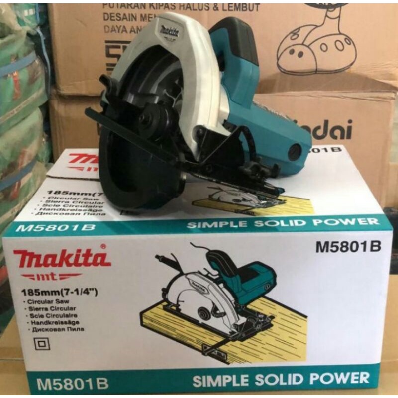 MAKITA 5801B CIRCULAR SAW MESIN POTONG KAYU MAKITA 5801B