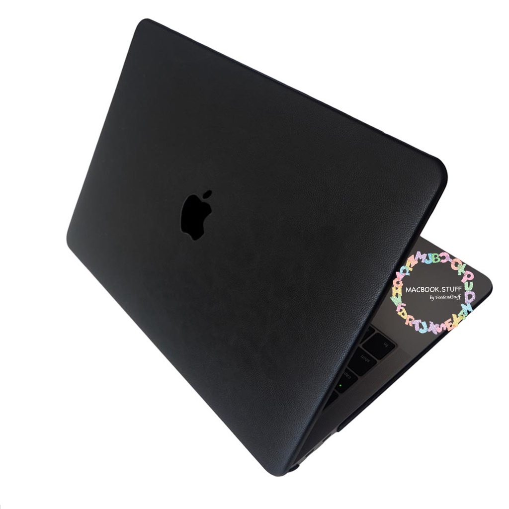 MACBOOK Case LEATHER HORSE BLACKY NEW AIR PRO RETINA 11 12 13 14 15 16 INCH NON /  WITH CD ROOM / TOUCHBAR / TOUCH ID / M1 2020 2021 2022