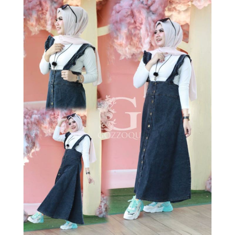 Outher Jeans/Overall Jeans Wanita By Jevanni